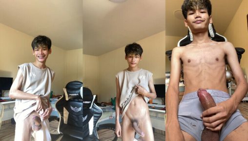 น้องต๊ะ ชักว่าวโชว์แบบลับๆล่อๆอีกแล้ว เหมือนจะมีคนมาแต่คนมันเงี่ยน ควยมันแข็ง น้ำแตกกันครับผม