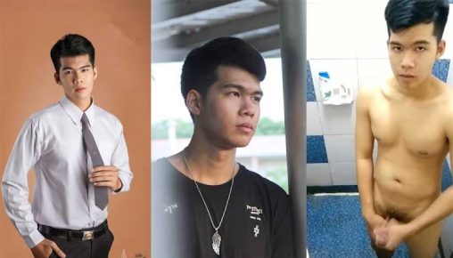 คลิปหลุด แค็ป เดือนคณะ ชักว่าวในห้องน้ำ น้ำแตกใส่มือโชว์ให้กล้องดู เงี่ยนแล้วไง