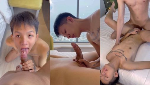 เย็ดคนน่ารักโคตรมัน แบ๊ค กฤตนู อมควยชมวิวกรุงเทพฯควยใหญ่อมแทบไม่หมด นั่งเทียนมิดด้ามก่อนโดนเย็ดหลายท่า น้ำแตกใส่หน้า