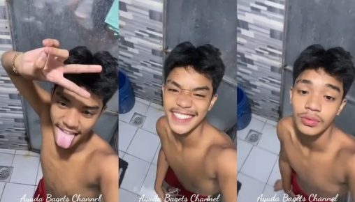 วัยรุ่นปินอย โชว์ลีลาชักว่าวน้ำแตกในห้องน้ำ หนุ่มบ้านๆหน้าแมวๆท่าทางกวนๆอาบน้ำล้างควยก่อนเงี่ยนมากถ่ายคลิปช่วยตัวเอง