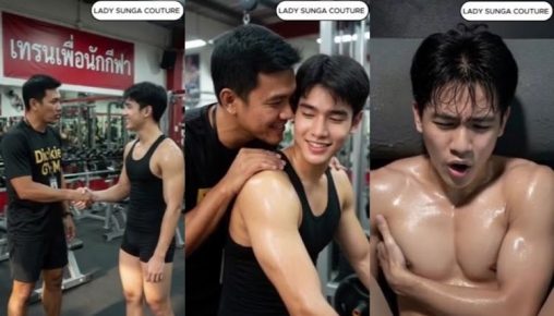 คลิปโป๊เกย์สร้างจากAI เรื่องราวของหนุ่มคนหนึ่งไปฟิตเนสและพบกับเทรนเนอร์คู่ใจที่เทรนกันอย่างใกล้ชิดจนเกิดความเงี่ยนเย็ดโชว์ในโรงยิมไปเลยซิครับ